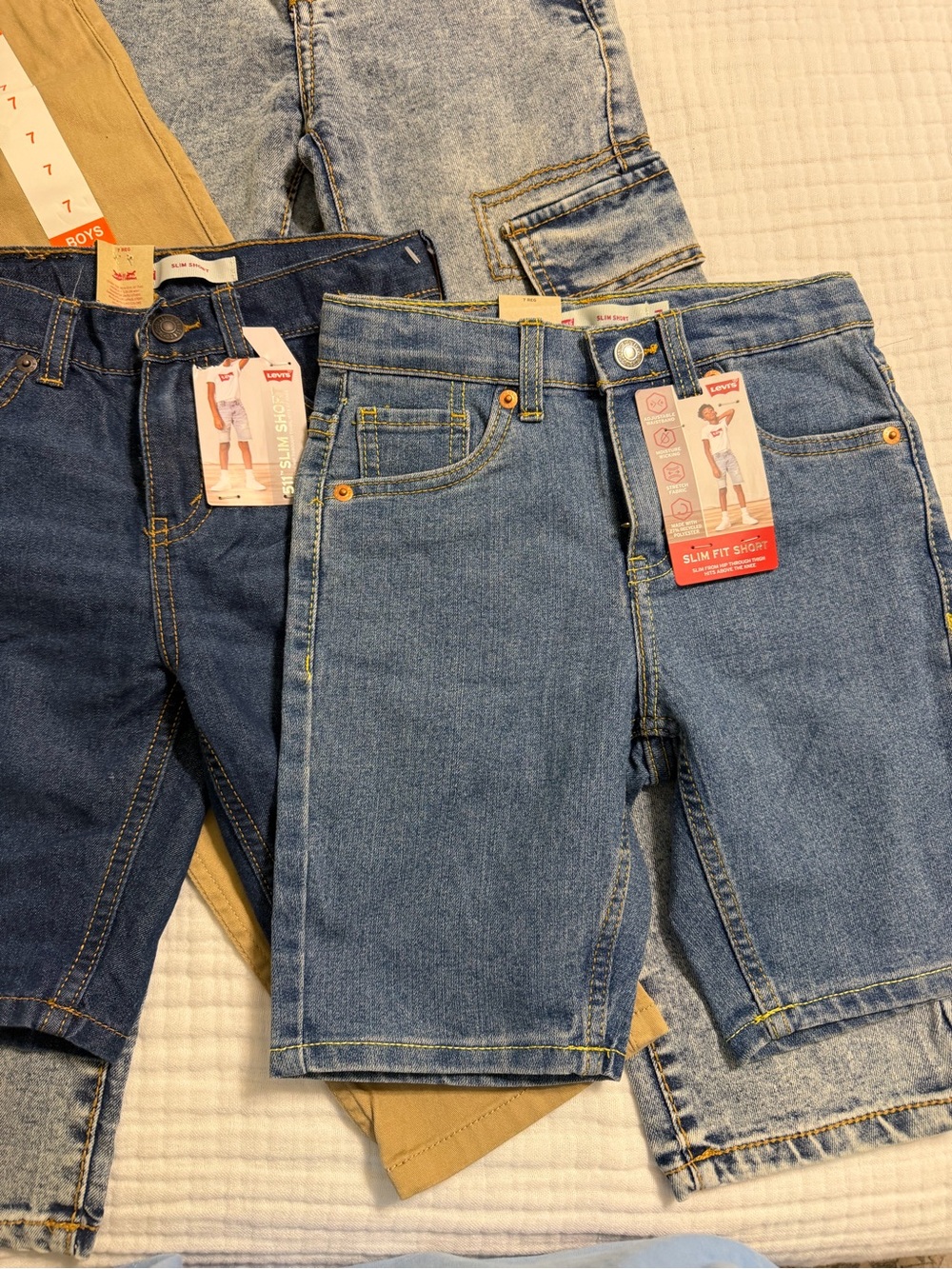 Boys Denim Shorts and Pants Bundle Size 7 - Picture 2 of 10